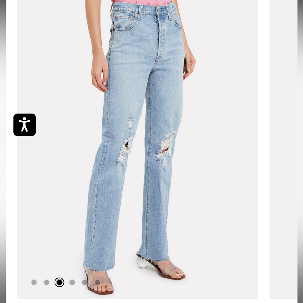 Levi’s ribcage straight jeans